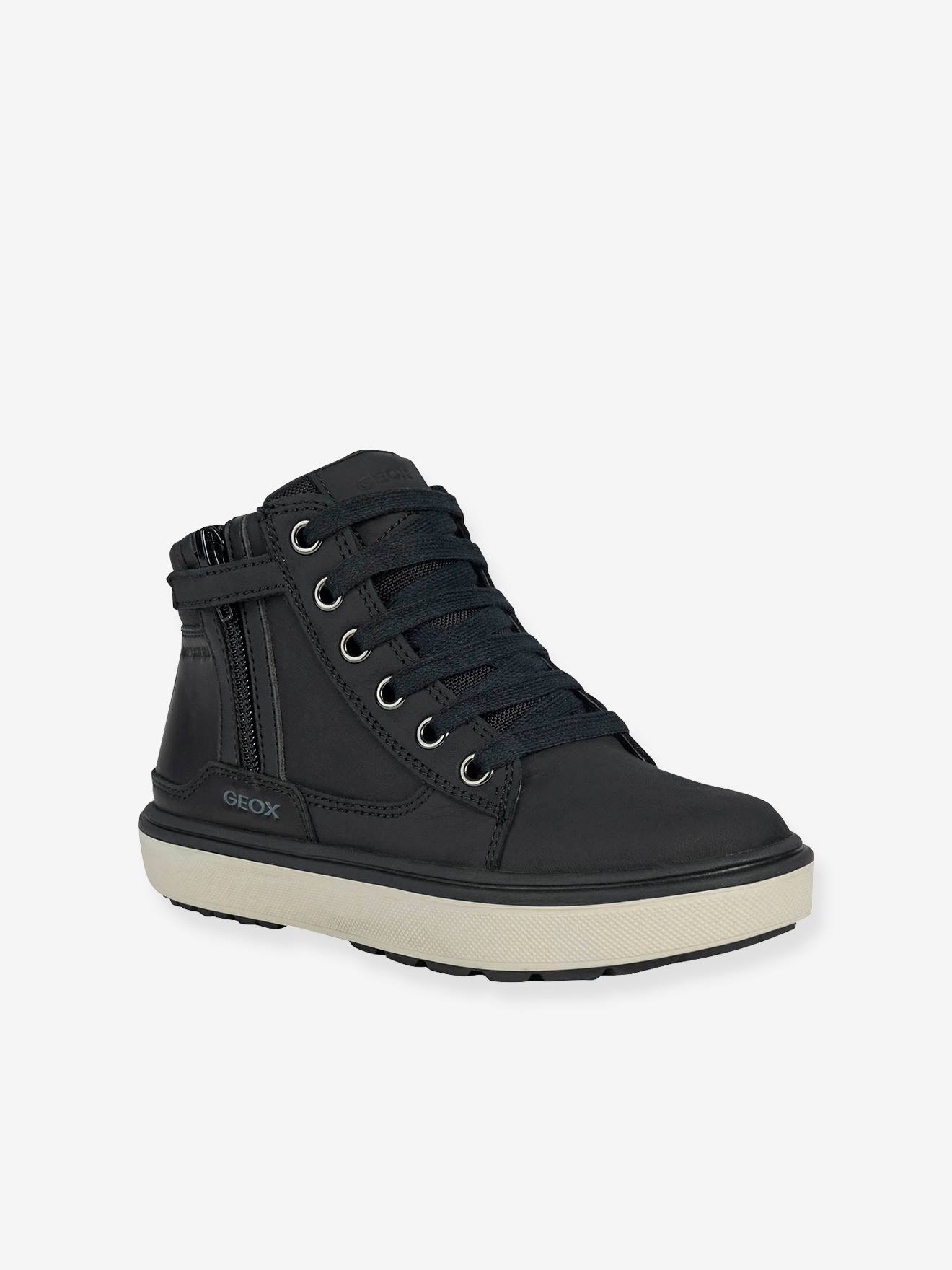 Baskets MID garçon J Mattias Boy B ABX GEOX® noir
