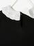 Robe col Claudine fille en maille Milano manches courtes carreaux anthracite+noir 7 - vertbaudet enfant 