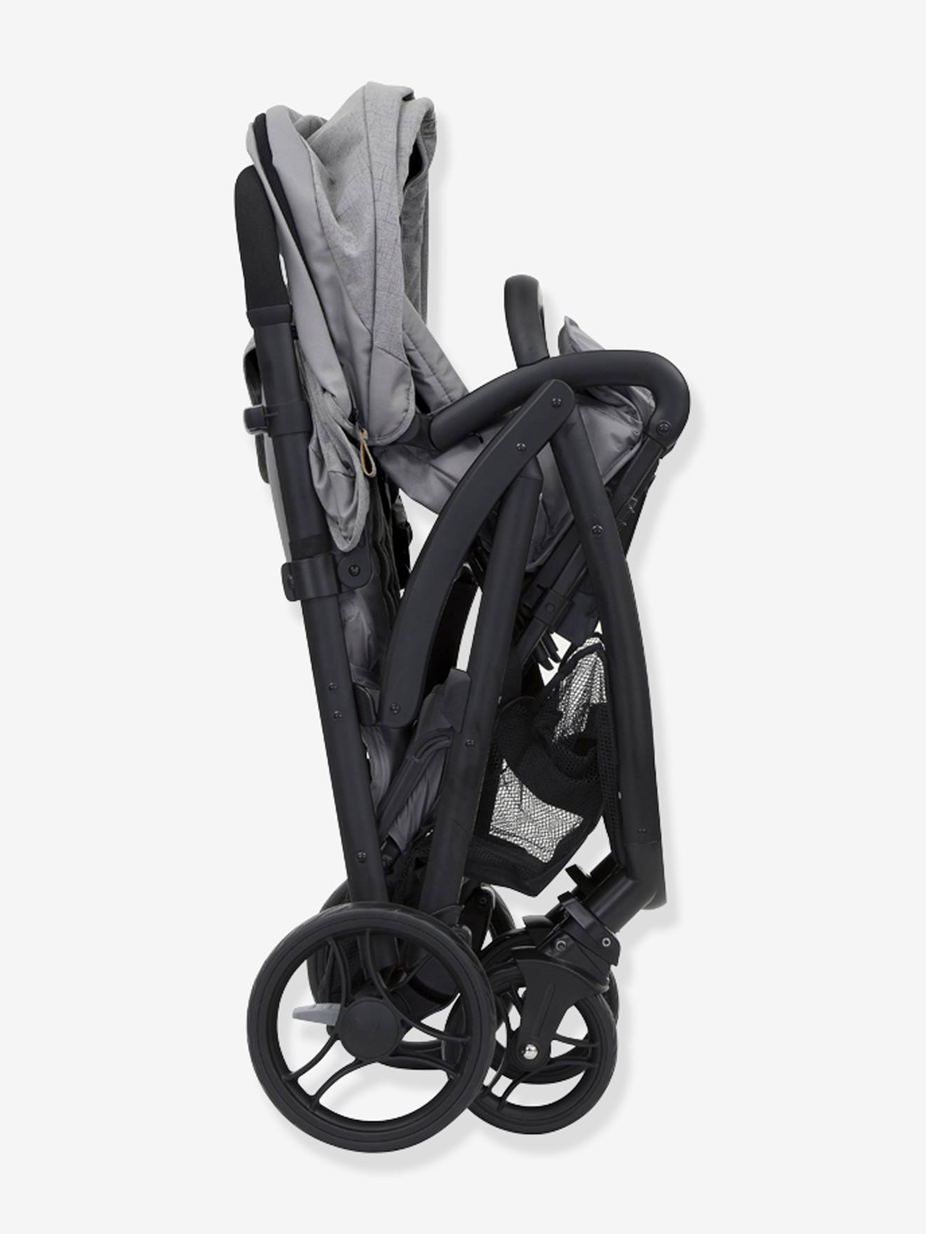 VERTBAUDET Poussette-canne Retro Flower Pour Poupon – Pliable, Assise Amovible, Légère 1,3 Kg, Dès 3 Ans