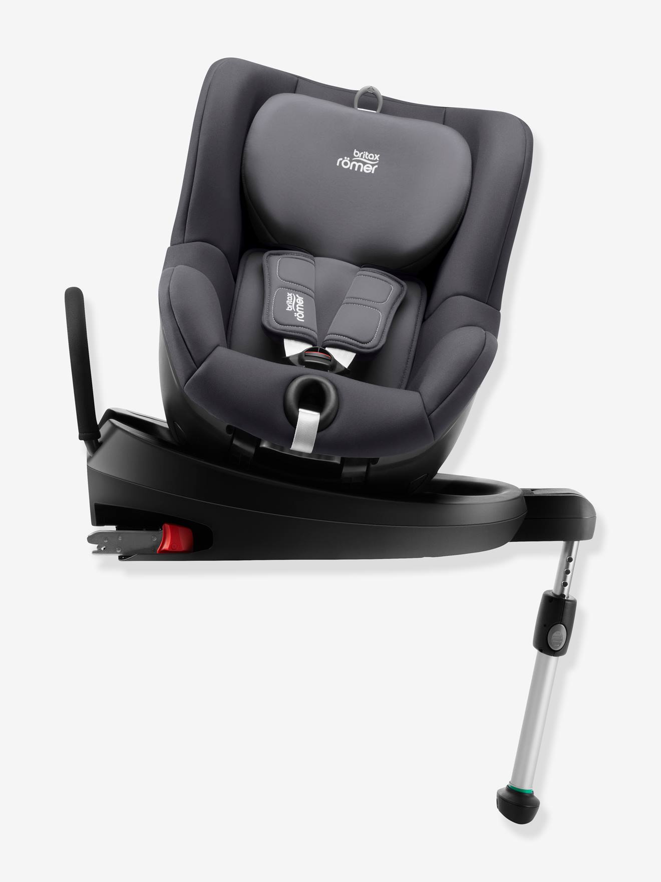 Siège-auto pivotant BRITAX Dualfix 2 R Isofix groupe 0+/1 gris foncé (storm grey)