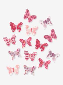 Linge de maison et décoration-Décoration-Papier peint, sticker-Lot de 14 papillons déco enfant