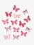 Lot de 14 papillons déco enfant multicolore+rose 1 - vertbaudet enfant 