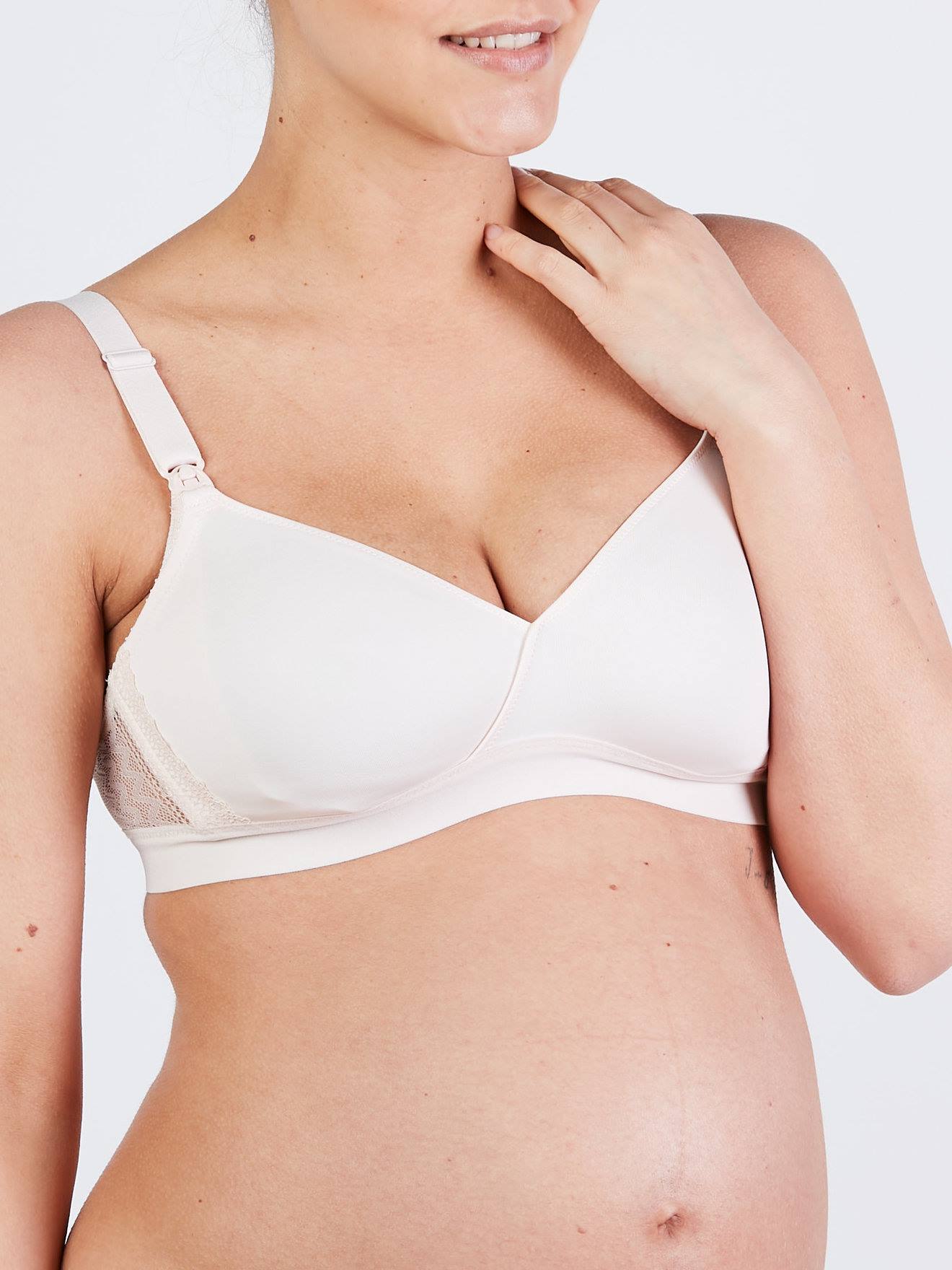 Soutien-gorge De Grossesse Et Dallaitement Serena Cache Cur Sans Armatures Rose Ple blush 69$
