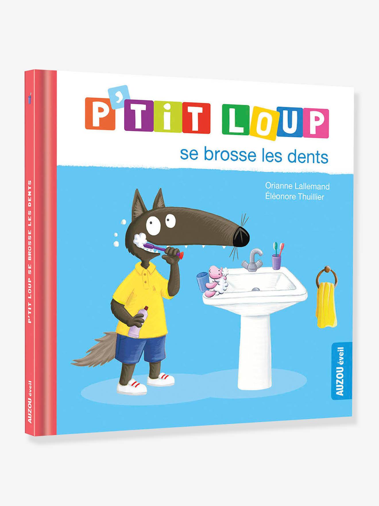 P Tit Loup Se Brosse Les Dents Auzou Blanc Vb