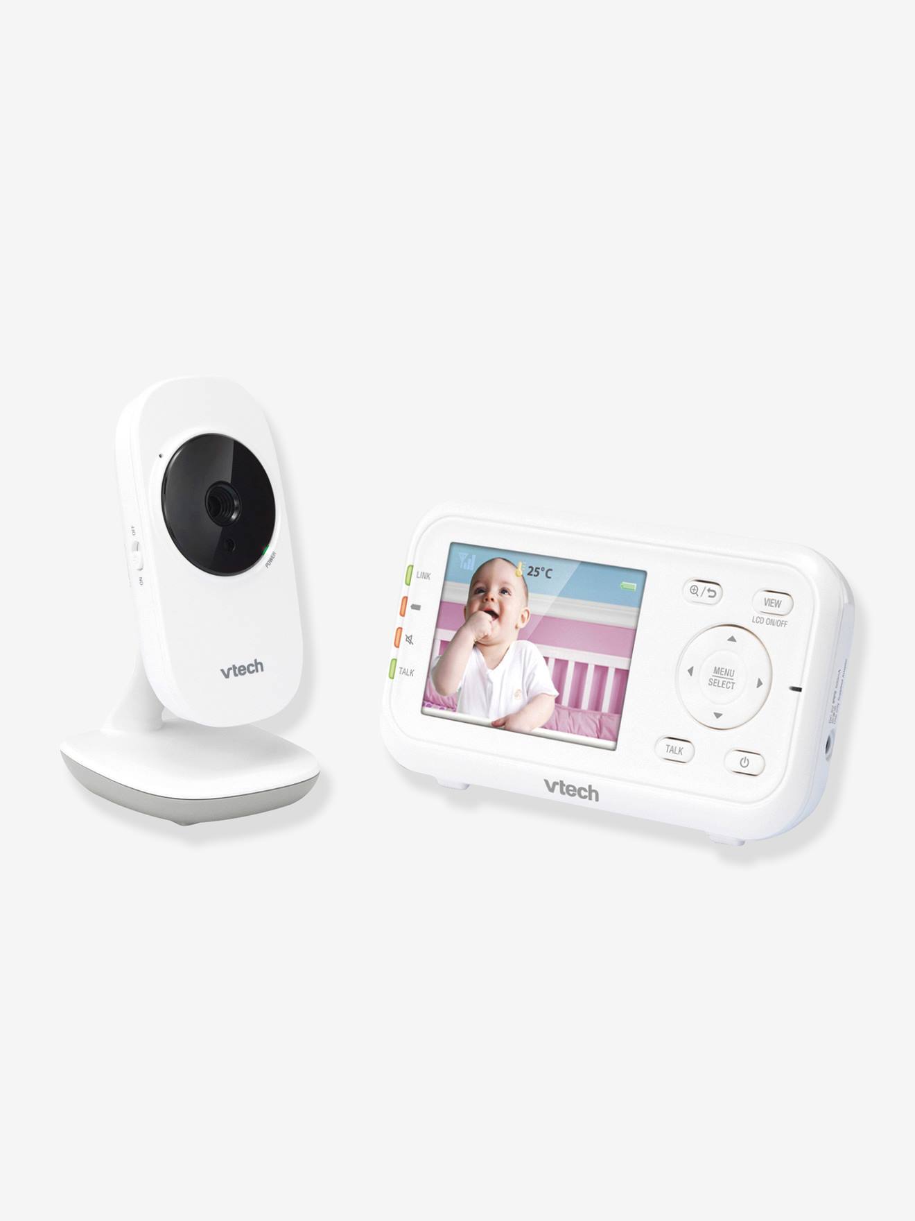 Babyphone vidéo Safe & Sound Video Clear BM3255 VTECH blanc - Vtech