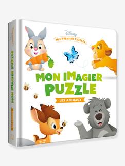 Jouet-Livres-Disney Baby - Mes Premiers Puzzles - Mon imagier puzzle les animaux - HACHETTE JEUNESSE