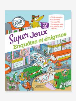 Jouet-Livres-Livre - Super jeux d'enquêtes et énigmes - LAROUSSE