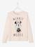 T-shirt manches longues Disney® Minnie fille Rose avec anime 2 - vertbaudet enfant 