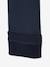 Legging collant fille maille polaire bleu+gris chiné+gris perle+mauve+noir 2 - vertbaudet enfant 