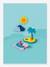 Puzzle de bain Friends - BLEU+BLEU+vert 12 - vertbaudet enfant 