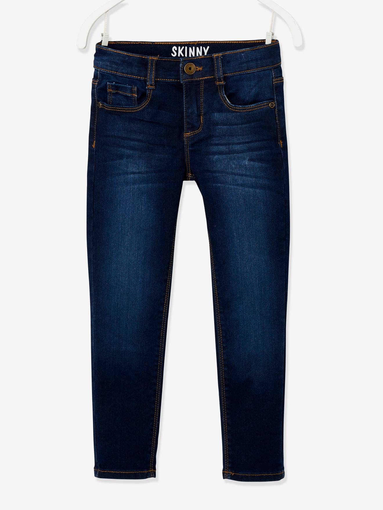 Tregging Denim Waterless Vertbaudet Fille - Élastique Taille - Jean Stretch Confortable - Procédé écologique
