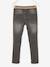 Jean garçon droit facile à enfiler denim effet molleton blue stone+BRUT FONCE+denim black+denim bleached+denim gris+double stone 26 - vertbaudet enfant 