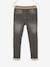 Jean garçon droit facile à enfiler denim effet molleton blue stone+BRUT FONCE+denim black+denim bleached+denim gris+double stone 27 - vertbaudet enfant 