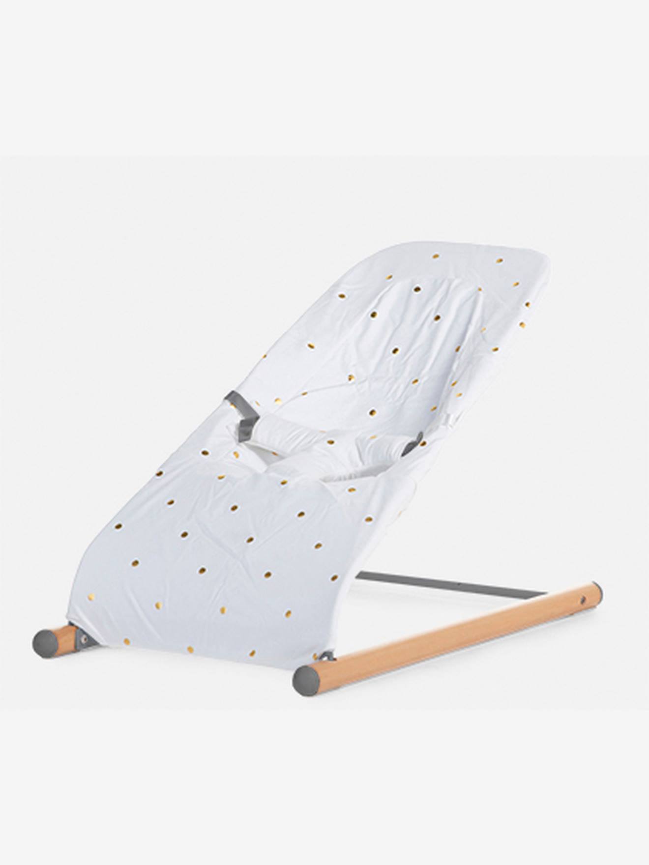 Housse Evolux Bouncer Childhome gold dots