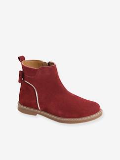 Chaussures-Boots cuir fille