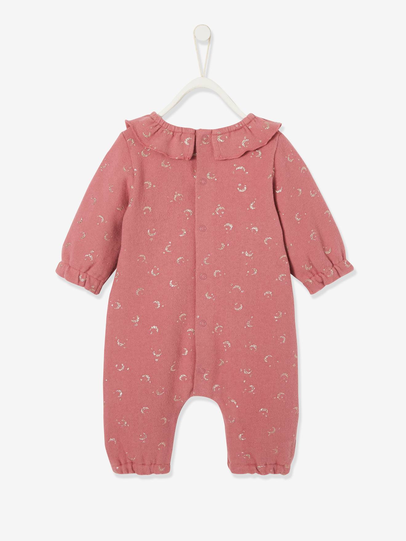 Combinaison Tricot Irise Bebe Fille Vieux Rose Vertbaudet