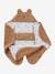 Plaid chancelière bébé en peluche, doublé jersey ivoire+ourson 9 - vertbaudet enfant 