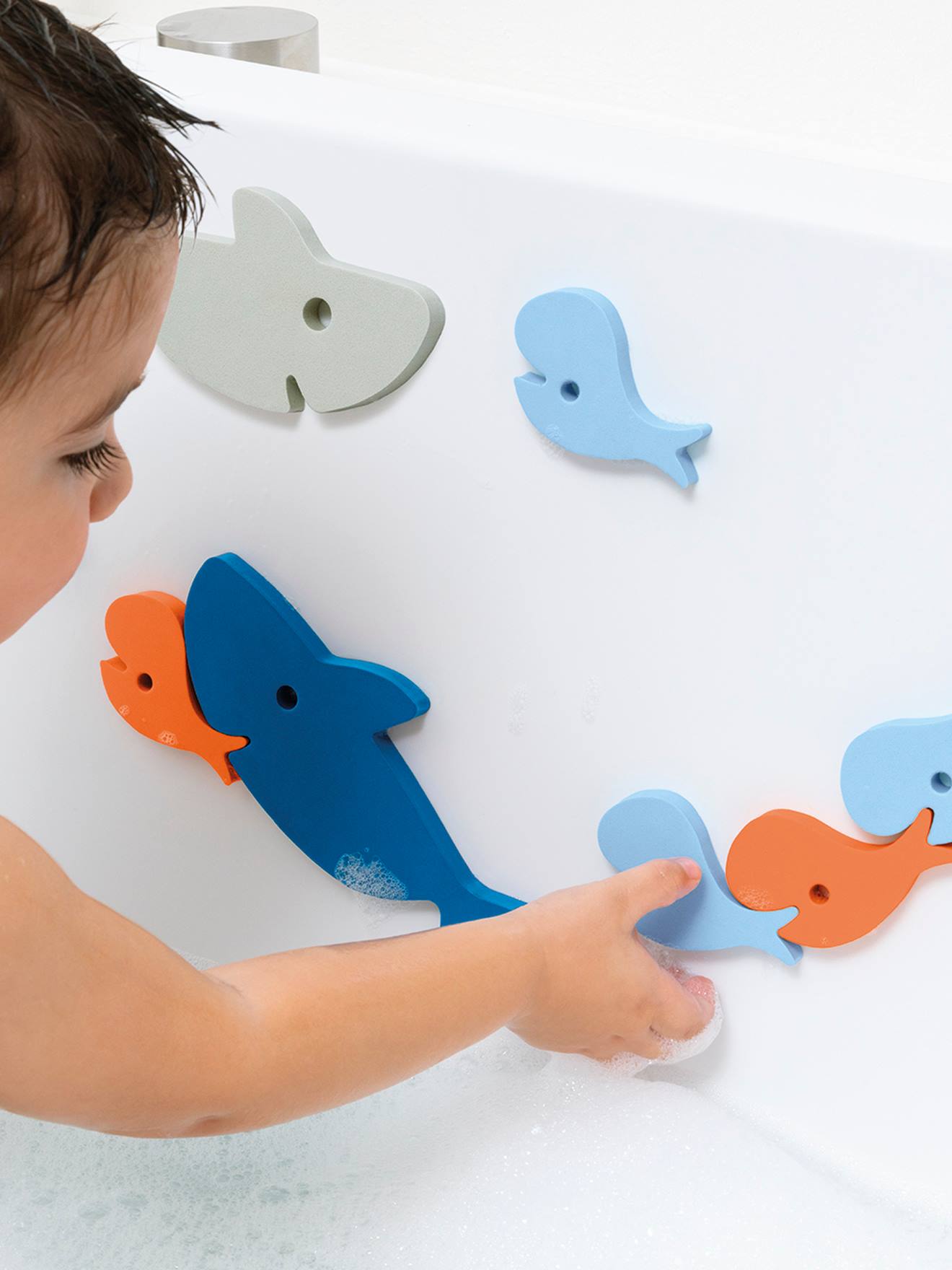 Puzzle De Bain - Blanc