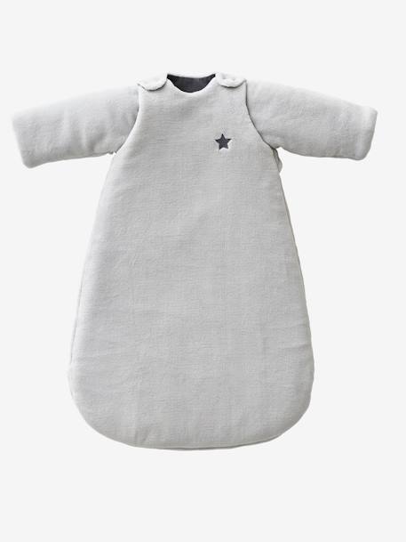 Gigoteuse en polaire ALASKA gris+kaki+marine+moutarde+rose+vert 3 - vertbaudet enfant 