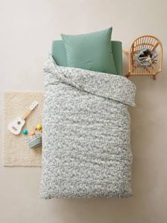 Linge de maison et décoration-Linge de lit enfant-Parure housse de couette + taie d'oreiller essentiels enfant TROPICAL Basics