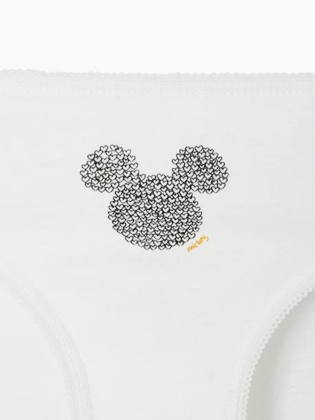 Lot de 7 culottes Disney Minnie® Blanc/gris clair et foncé 13 - vertbaudet enfant 