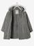 Manteau fille en drap de laine gris clair+Marine grisé 2 - vertbaudet enfant 