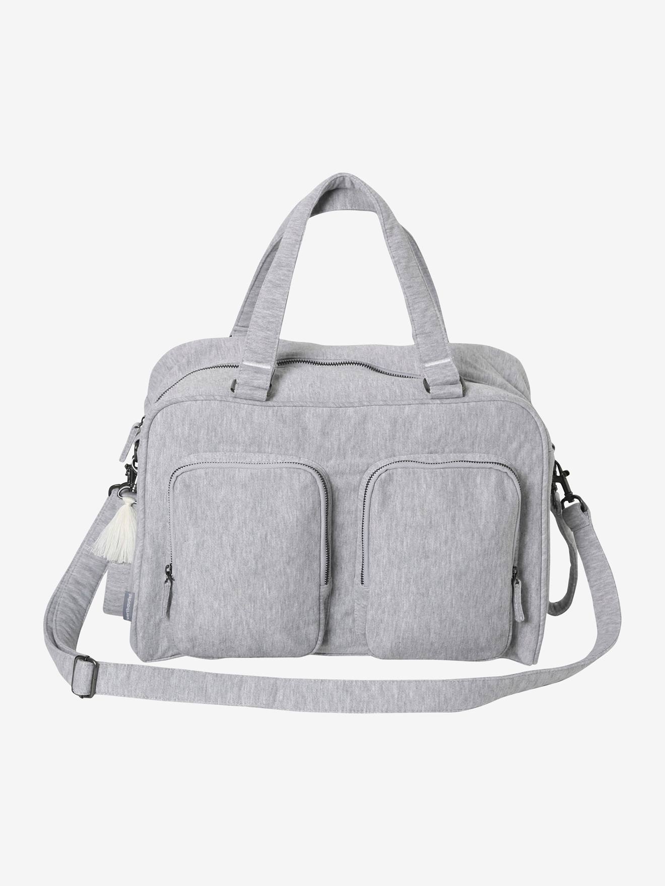 Sac à langer multipoches Family gris chiné (Vertbaudet) - Image 3
