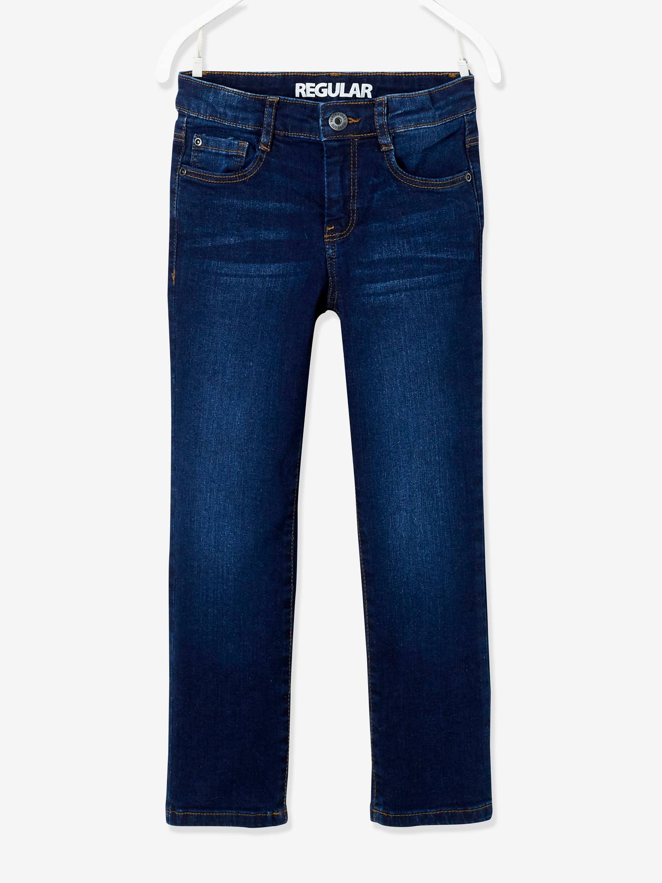 Jean droit MorphologiK LARGE waterless garçon denim brut