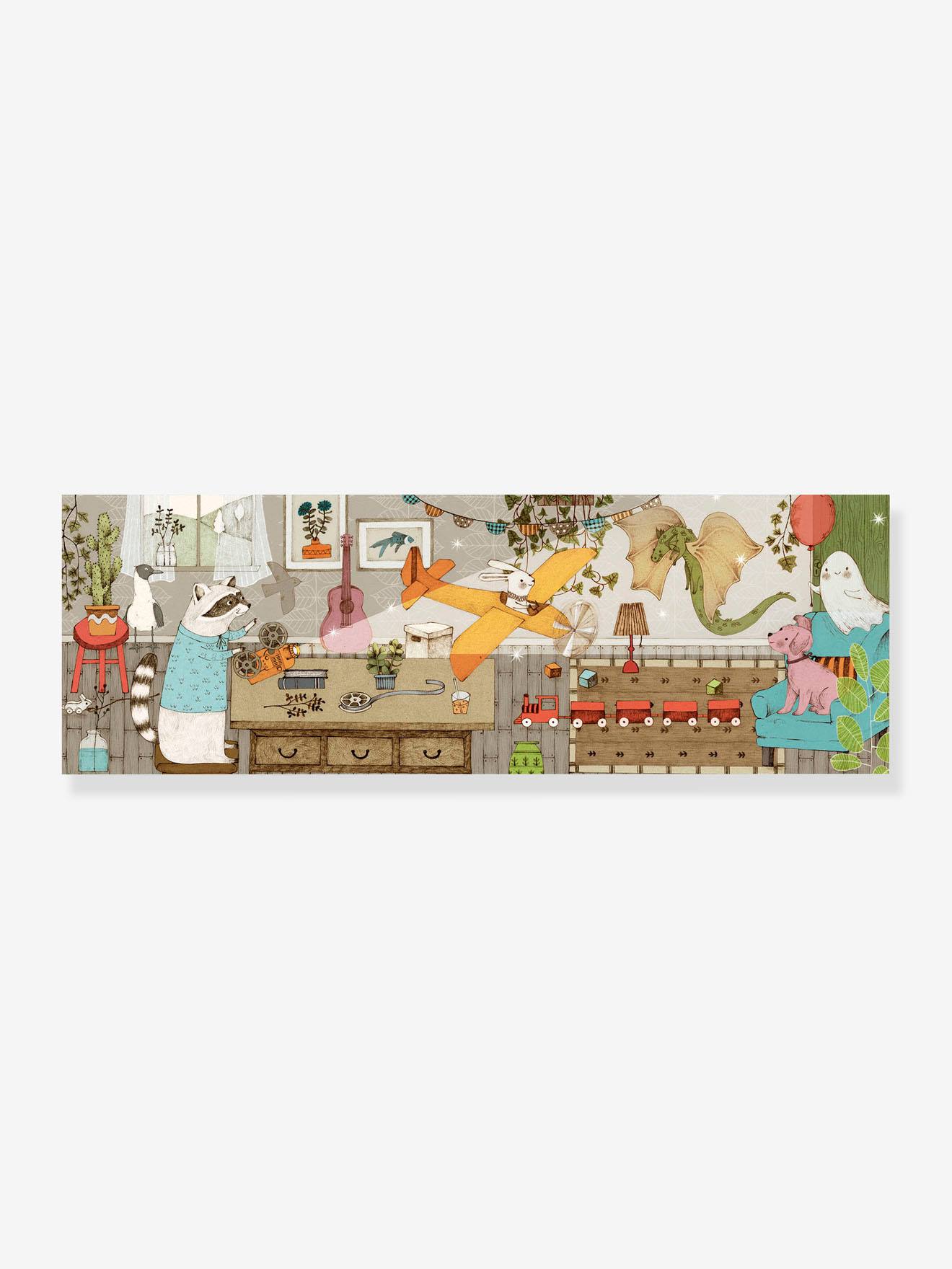 Puzzle Cinematograph - 100 Pièces - Djeco Multicolore