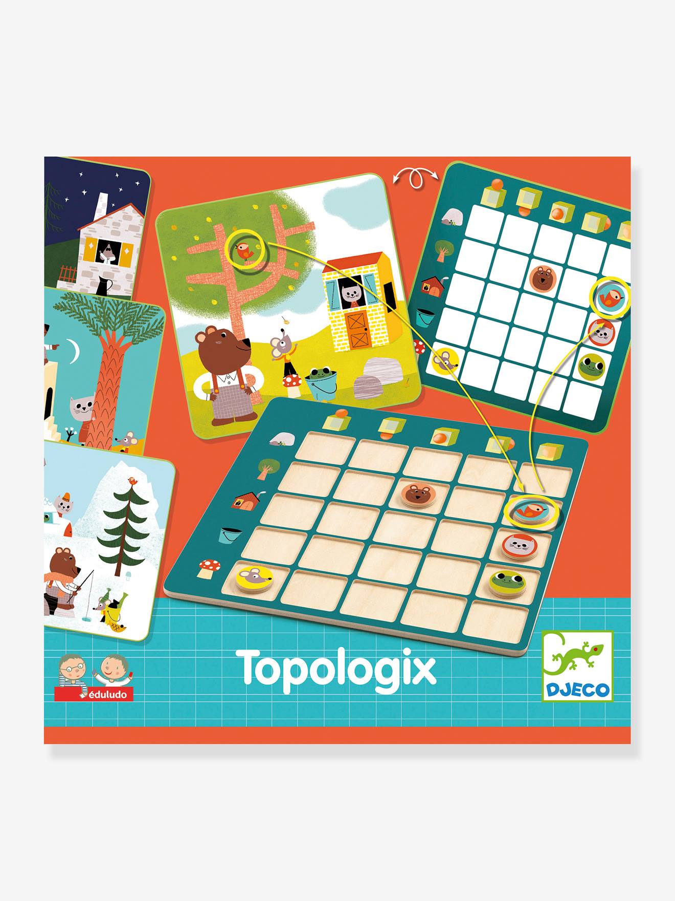 Topologix - DJECO multicolore