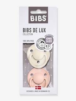-Lot de 2 sucettes-tétines De Lux en silicone BIBS