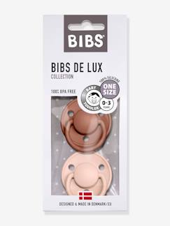 -Lot de 2 sucettes-tétines De Lux en silicone BIBS