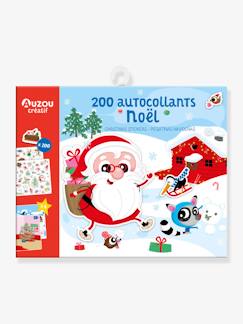 Jouet-Ma Pochette de 200 Autocollants de Noël - AUZOU