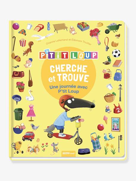 Livre D Activites P Tit Loup Cherche Et Trouve Une Journee Avec P Tit Loup Auzou Blanc Vb