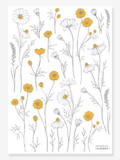 Linge de maison et décoration-Décoration-Papier peint, sticker-Planche de stickers LILIPINSO - Bouton d'or et Fleurs de Camomille