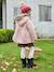 Parka à capuche 3 en 1 fille avec doudoune garnissage en polyester recyclé encre+kaki+rose foncé 38 - vertbaudet enfant 