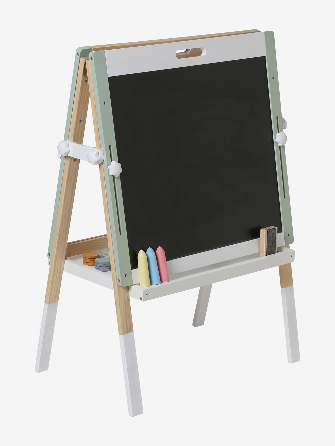 Tableau 4 en 1 en bois FSC® vert (Vertbaudet) - Image 2