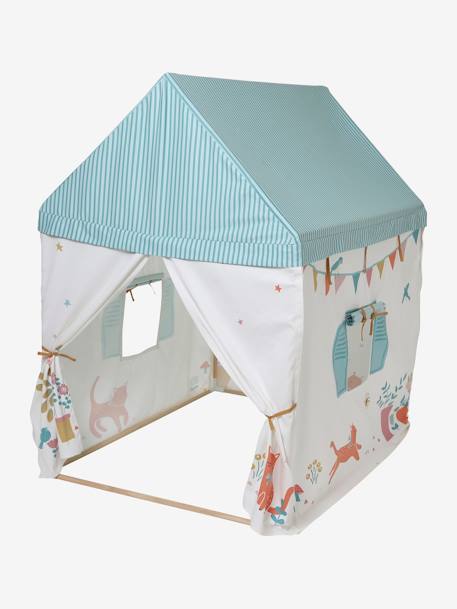 Cabane Maison en tissu multicolore 3 - vertbaudet enfant 