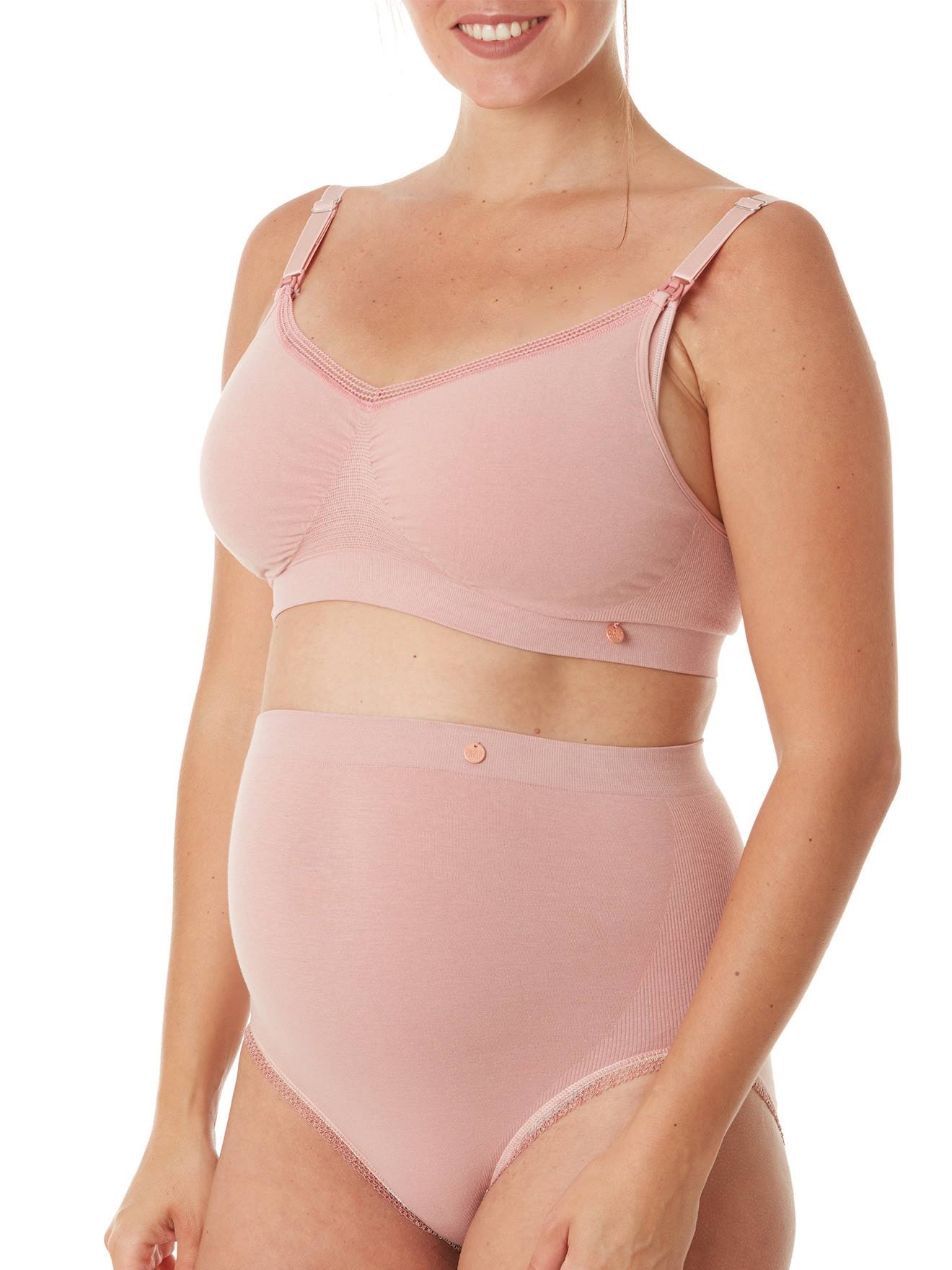 Culotte Haute De Grossesse Sans Couture Organic Rose