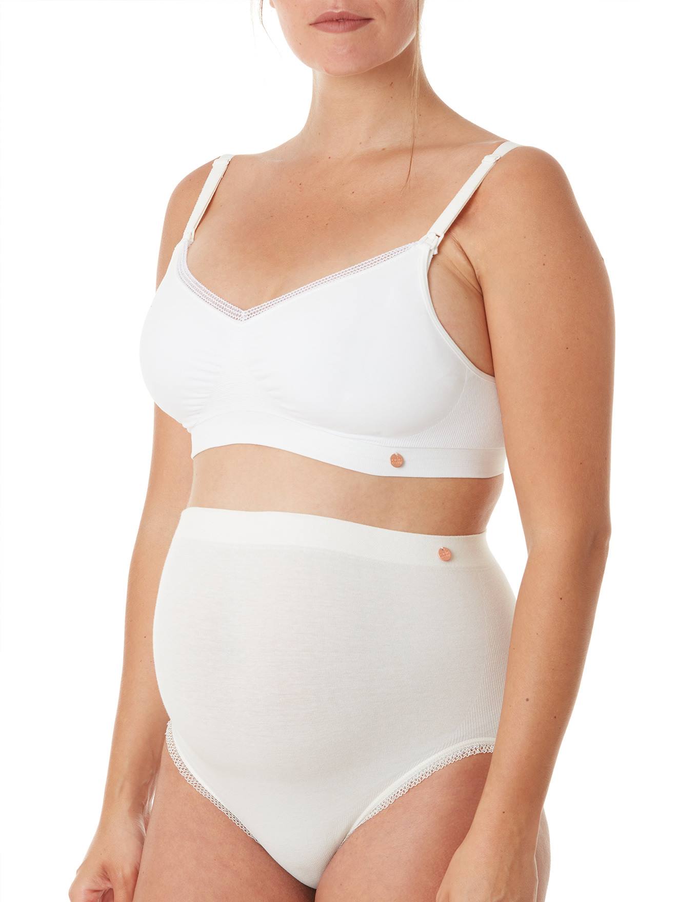 Culotte Haute De Grossesse Sans Couture Organic Cache Coeur Naturel