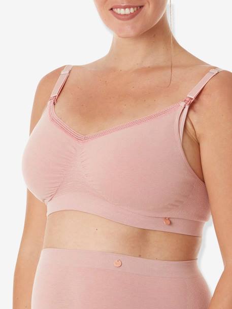 Brassière de grossesse et d'allaitement sans coutures Organic naturel+ROSE 8 - vertbaudet enfant 