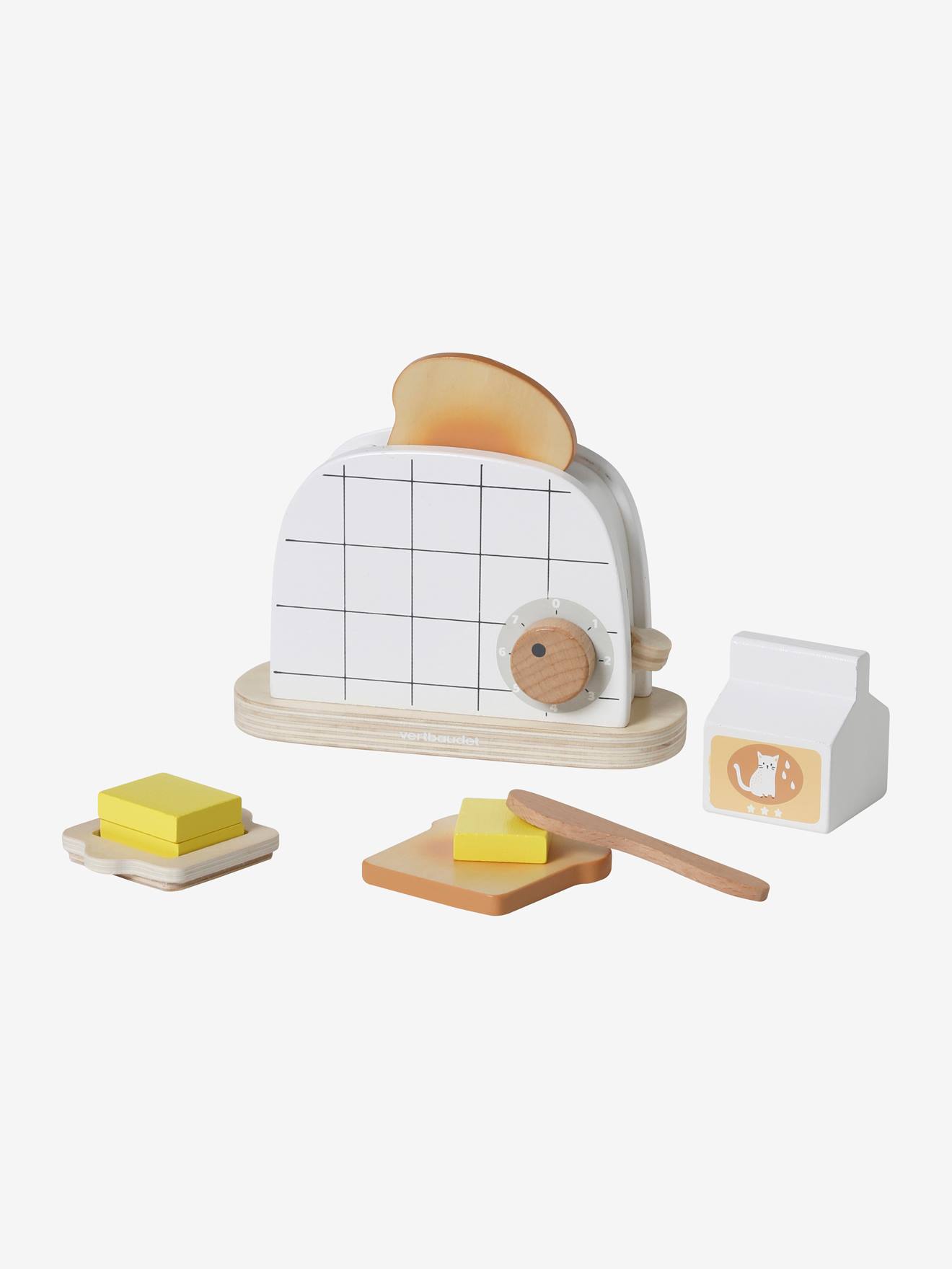 Set toaster en bois FSC® multicolore