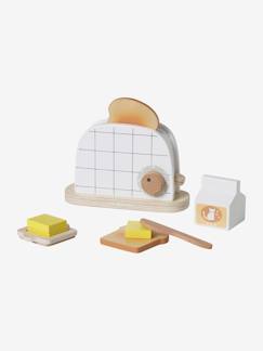 Jouet-Jeux d'imitation-Cuisines et dinette-Set toaster en bois FSC®