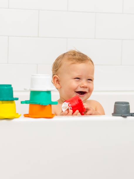 Coffret de bain 3 jouets - INFANTINO MULTICOLOR 7 - vertbaudet enfant 