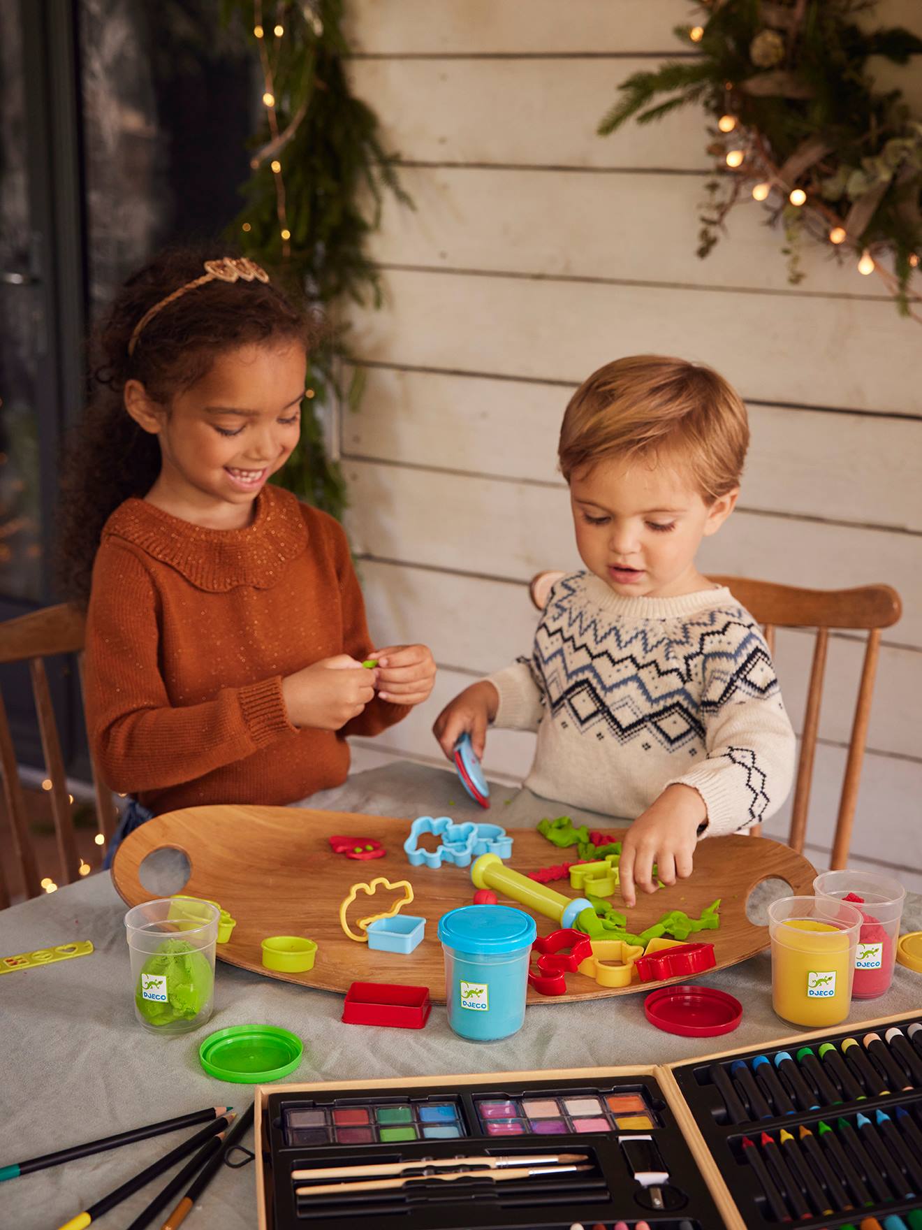 Pâte à modeler Tout pour commencer bleu - Djeco