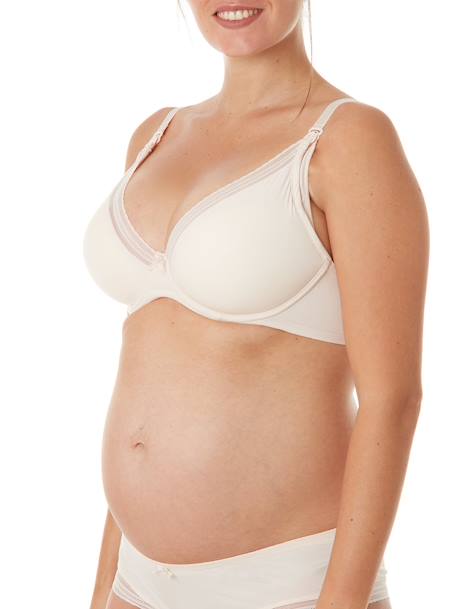 Soutien-gorge de grossesse et d'allaitement Milk CACHE C¼UR avec armatures BLUSH+BORDEAUX+NOIR 2 - vertbaudet enfant 