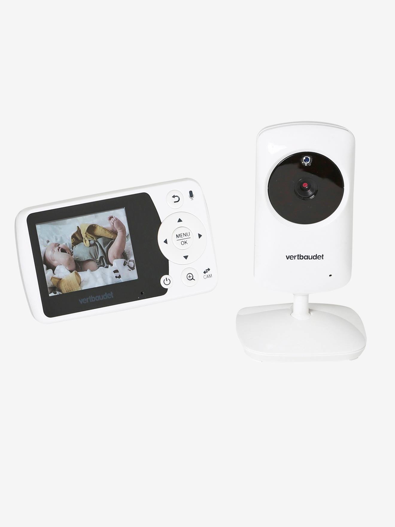 Ecoute-bébé vidéo VisiCare - Ecran 2,4" - blanc (Vertbaudet) - Couverture