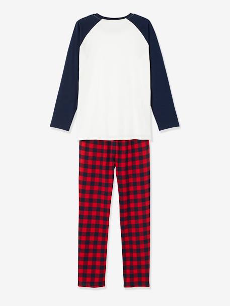 Pyjama Noël homme / Pyjama famille Beige / carreaux 5 - vertbaudet enfant 
