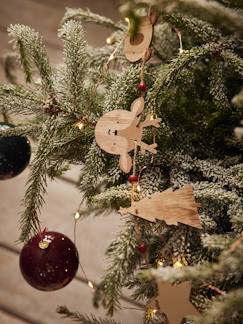 Linge de maison et décoration-Guirlande de Noël en bois
