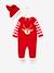 Coffret cadeau de Noël bébé dors-bien en velours + bonnet rouge brique 9 - vertbaudet enfant 